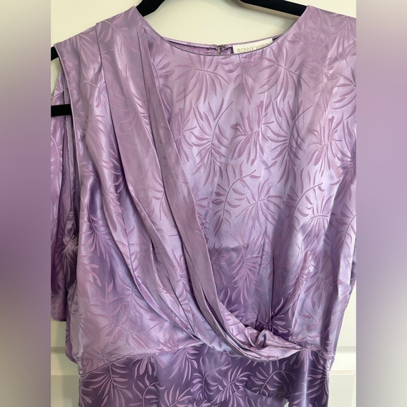 NWT Ronny Kobo Patricia Silk-Blend Top - Picture 5 of 8